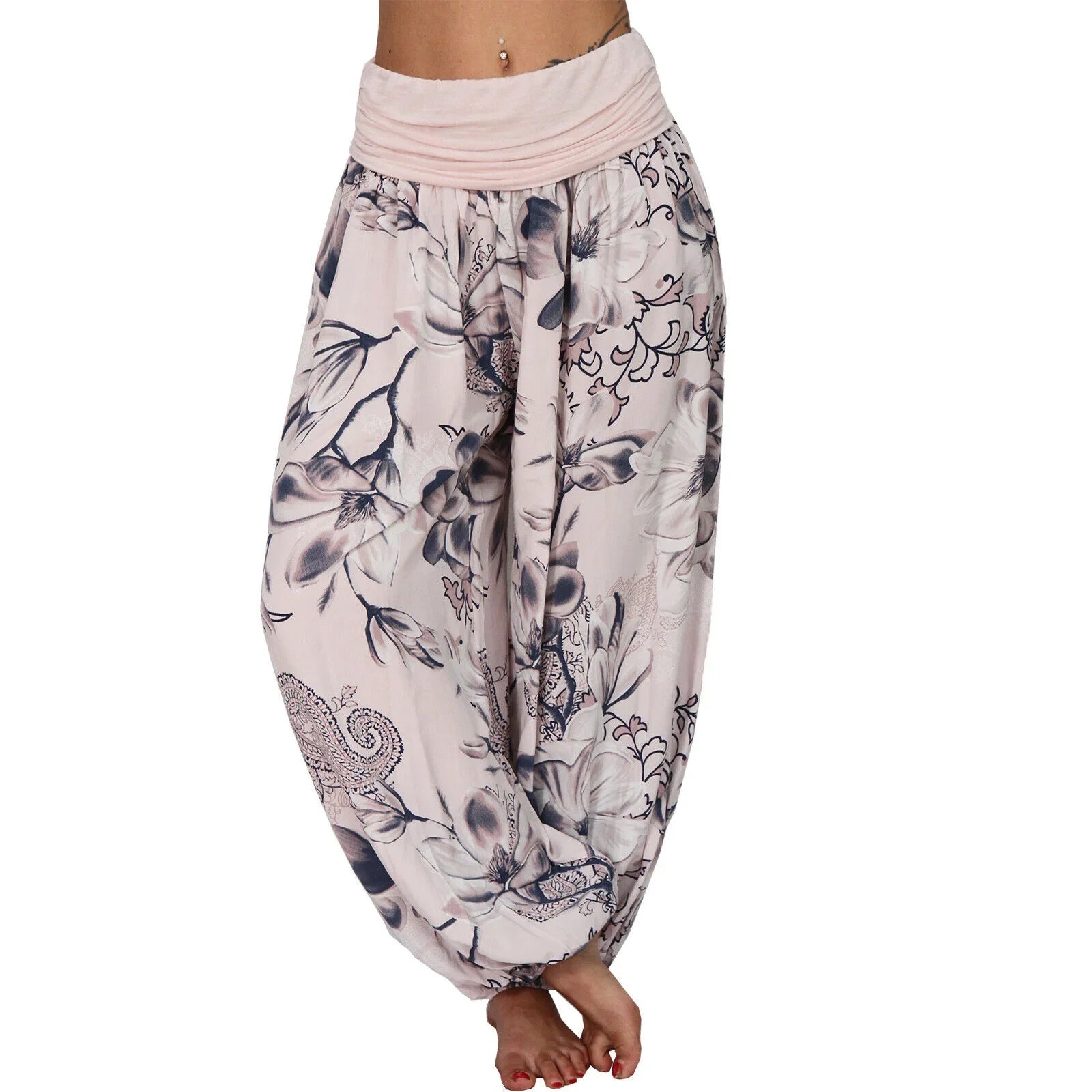 Pantalon yoga vintage gris