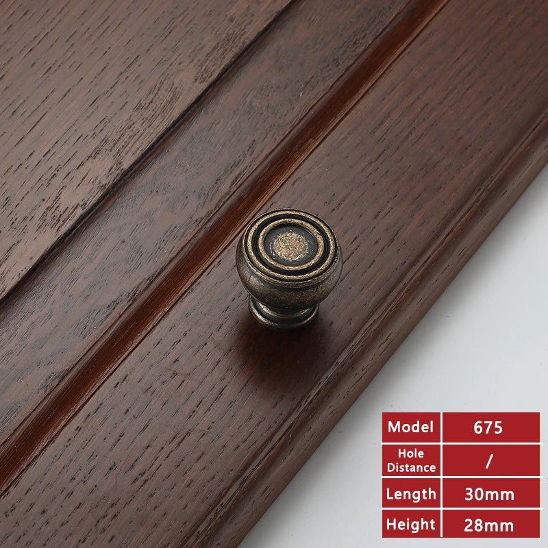 Poignée cuisine vintage année 50 rond