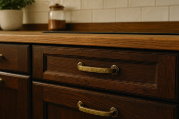 Poignée cuisine vintage armoire