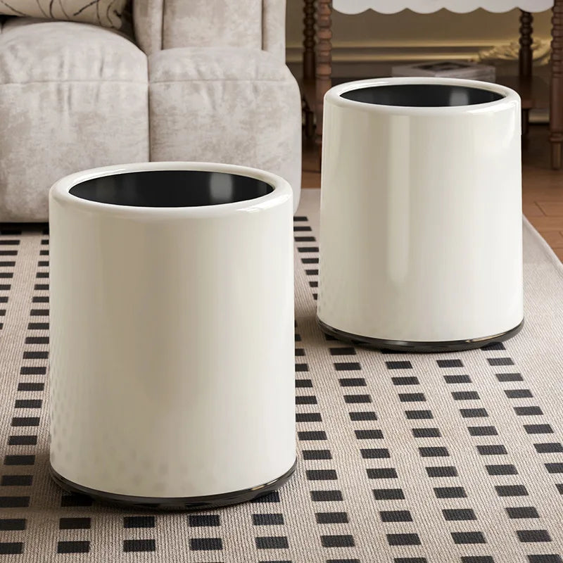 Poubelle salle de bain vintage