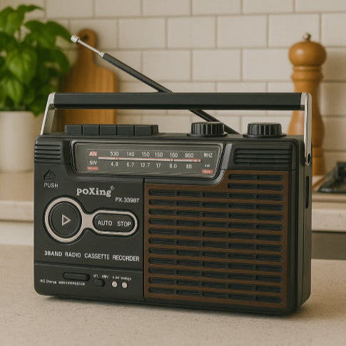 Radio cassette vintage cuisine