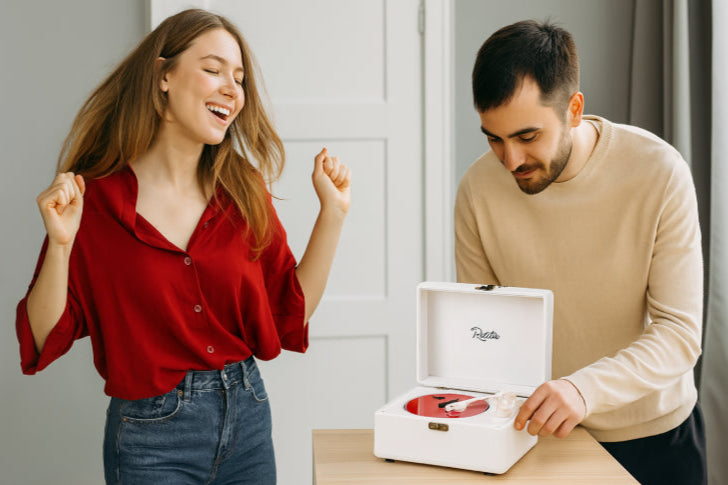 Radio cd vintage danser