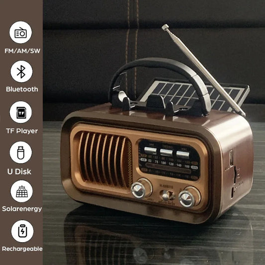 Radio solaire vintage
