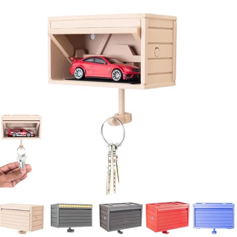 Rangement murale clé vintage beige clés