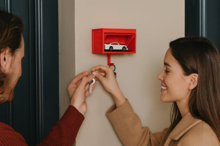 Rangement murale clé vintage entrée