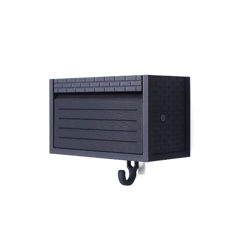 Rangement murale clé vintage noir coté