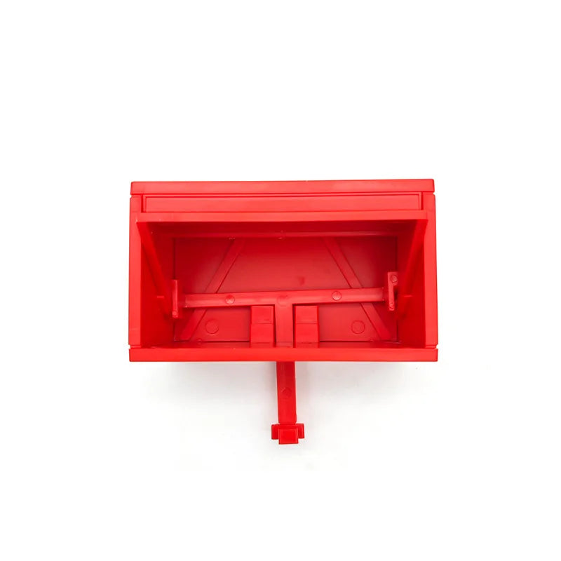 Rangement murale clé vintage rouge