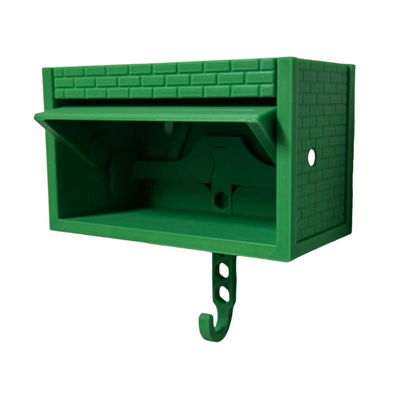 Rangement murale clé vintage vert