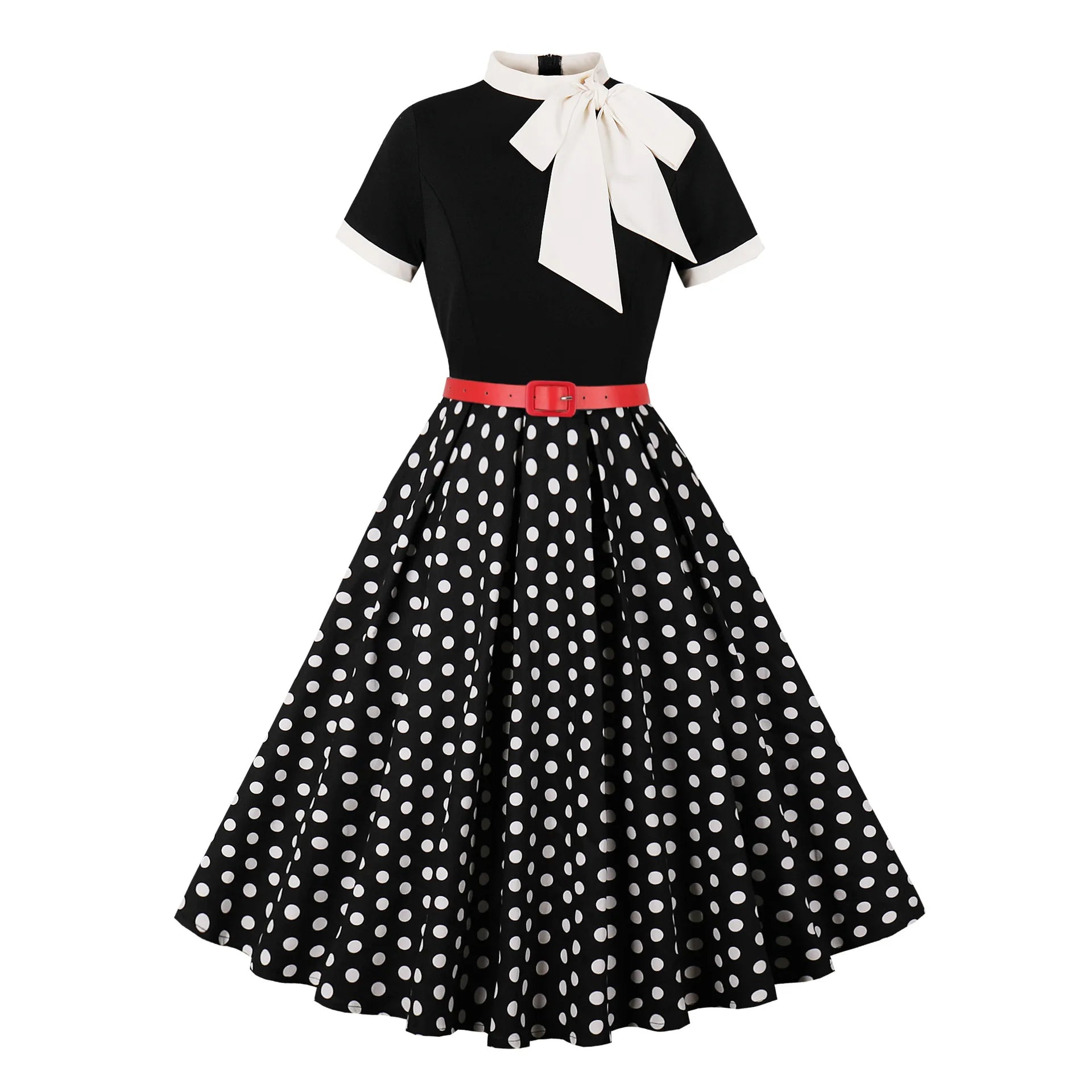 Robe américaine vintage noir