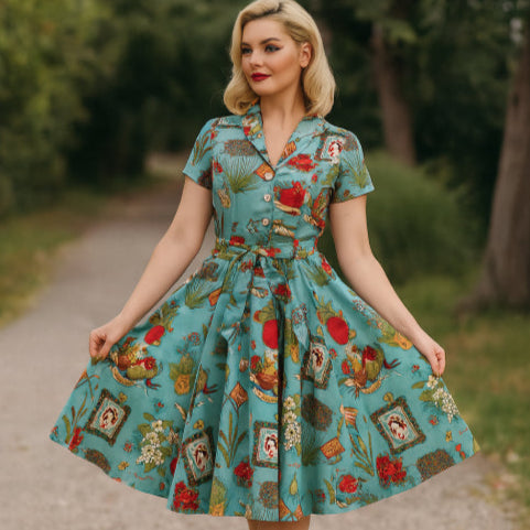 Robe année 60 fille