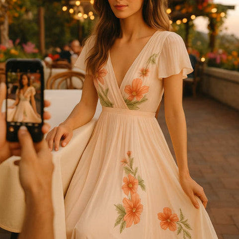 Robe année 70  photo