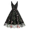Robe corset vintage noir