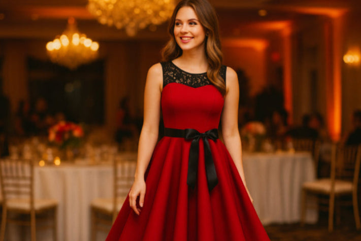 Robe de soirée vintage soir