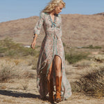 Robe hippie vintage - Vignette | StyleVintage™