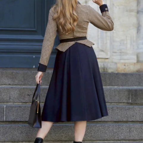 Robe vintage 50's dos