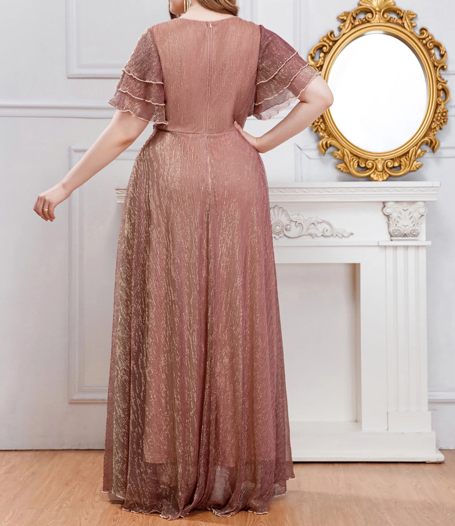 Robe vintage XXL dos