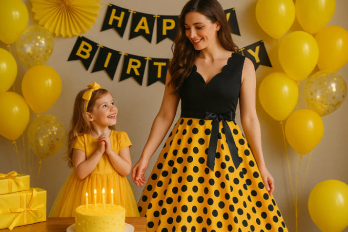 Robe vintage année 50 fille