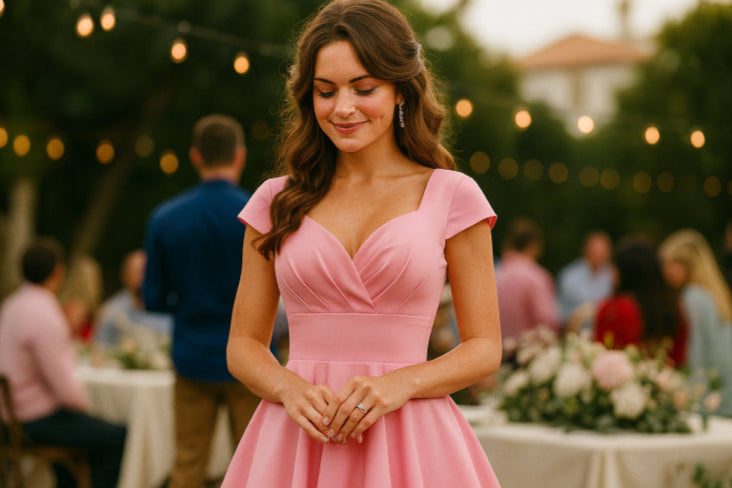 Robe vintage femme fiançailles