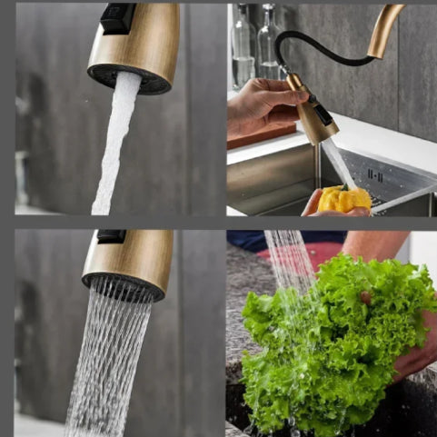 Robinet cuisine vintage salade