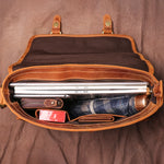 Sac messager en cuir - Vignette | StyleVintage™