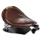 Selle moto vintage marron