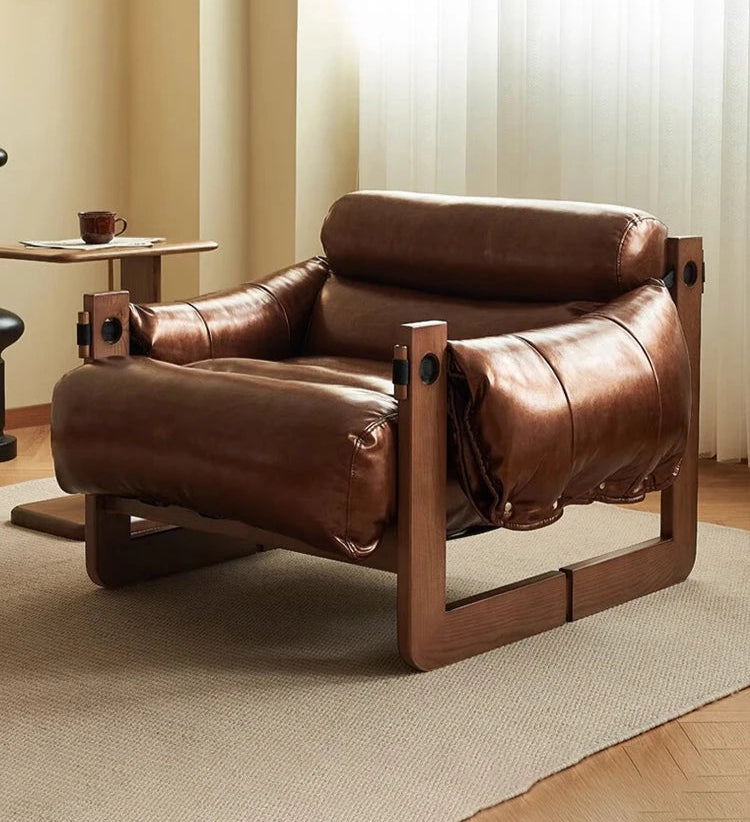 Sofa en cuir de luxe vintage