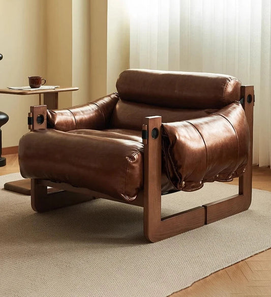 Sofa en cuir de luxe vintage