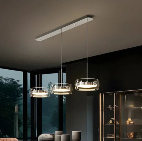 Suspension vintage hotel cuisine noir