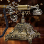 Téléphone vintage doré - Vignette | StyleVintage™