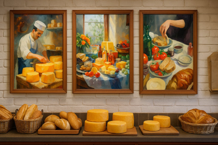 Tableau cuisine vintage boulangerie