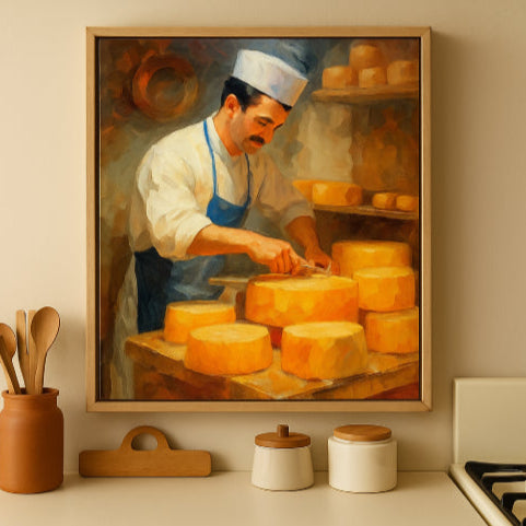 Tableau cuisine vintage sel