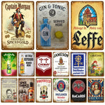 Tableau en métal vintage - Vignette | StyleVintage™