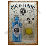 Tableau en métal vintage - Vignette | StyleVintage™