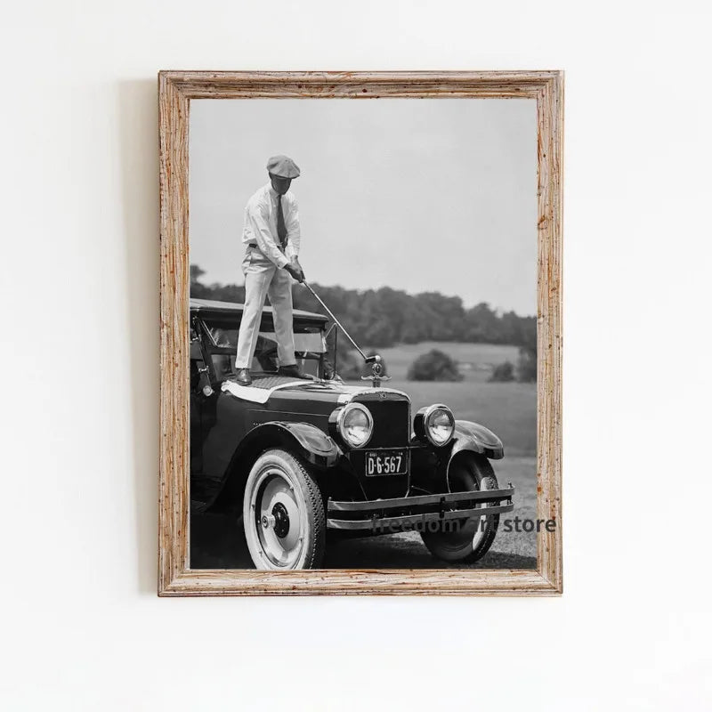 Tableau sport vintage