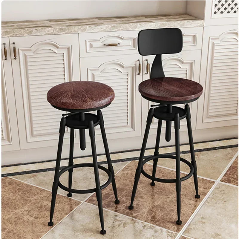 Tabouret comptoir industriel vintage