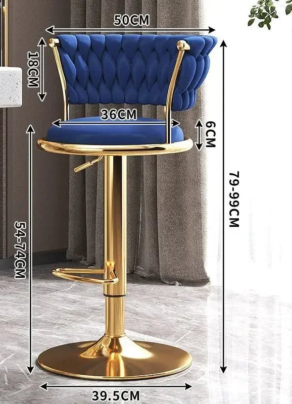 Tabouret de bar vintage taille