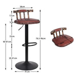 Tabouret industriel vintage - Vignette | StyleVintage™