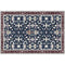 Tapis salon vintage bleu marine