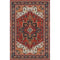 Tapis vintage 200 x 300 rouge