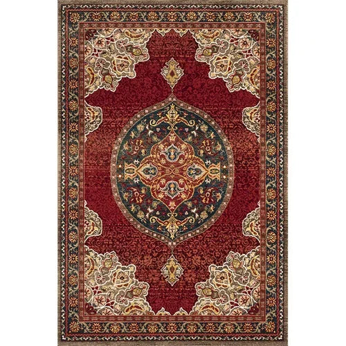 Tapis vintage 200 x 300 rouge jaune