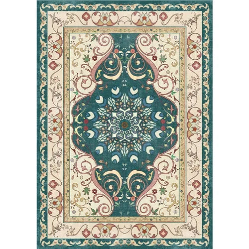 Tapis vintage 200 x 300 rouge vert