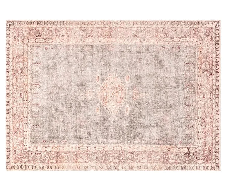 Tapis vintage année 70 vieilli