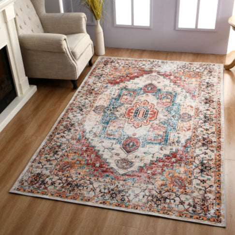 Tapis vintage orientale coin