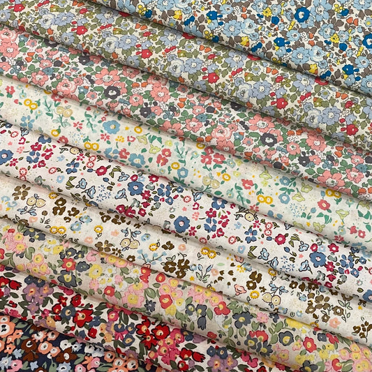Tissu fleur vintage