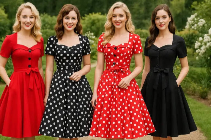 Vêtement vintage pour femme jardin