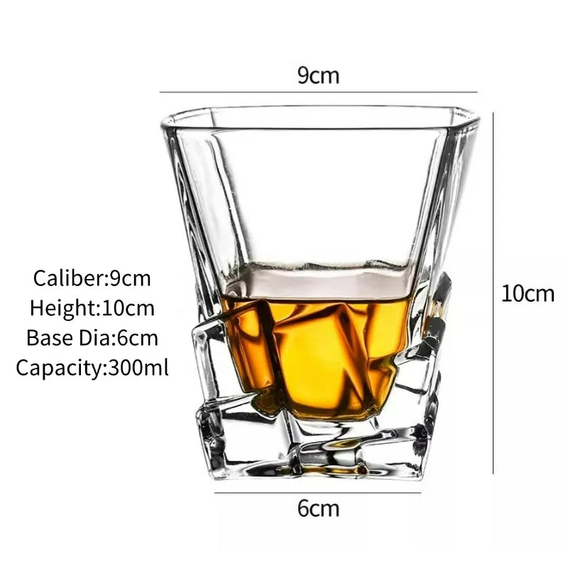 Verres vintage année 50 300ml cone