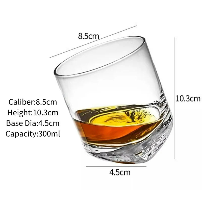 Verres vintage année 50 300ml penché