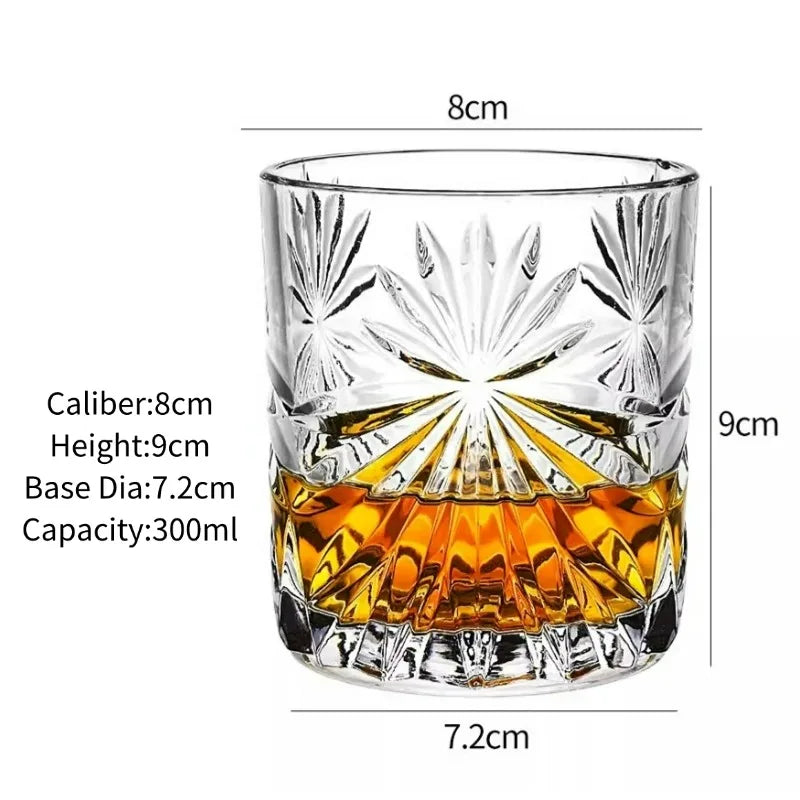 Verres vintage année 50 300ml rempli