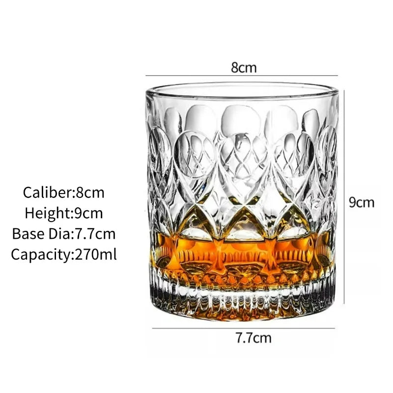 Verres vintage année 50 fond blanc 1