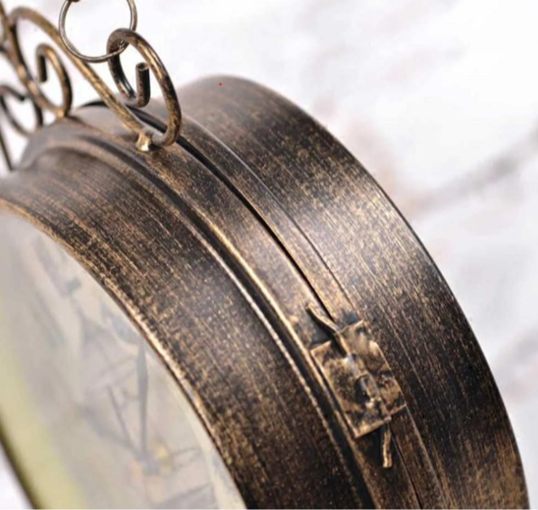 pendule vintage murale